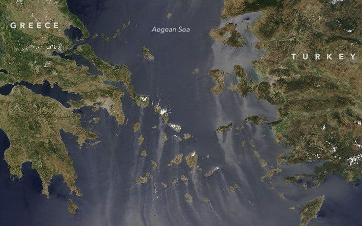 Το εντυπωσιακό φαινόμενο που κατέγραψε η NASA στο Αιγαίο – Δείτε εικόνες